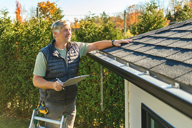 Professional Flat Roof Repair technician working in Shannon, GA